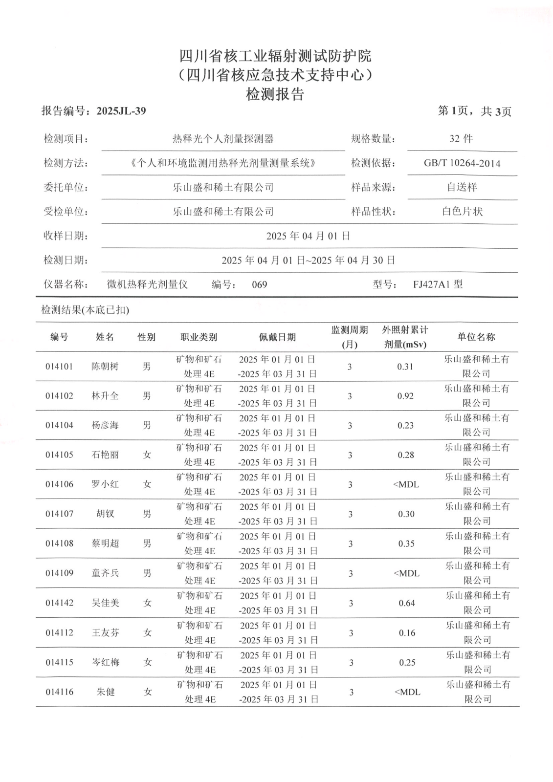 热释光个人剂量探测器检测报告 2025JL-39 2025.1.1~3.31_03.png