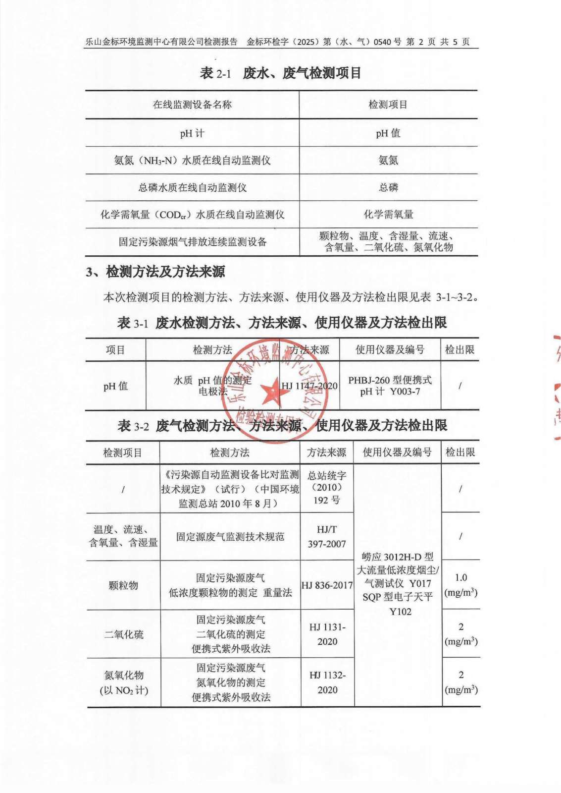 水气比对-在线监测设备比对检测 金标环检字（2025）第（水、气）0540号_03.png